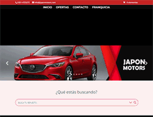 Tablet Screenshot of japonmotors.com